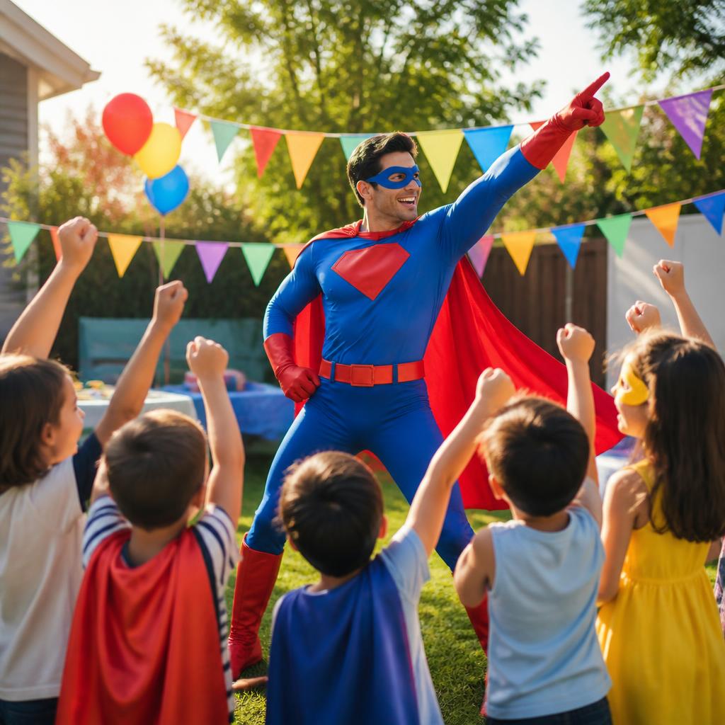 Superhero Character Visit